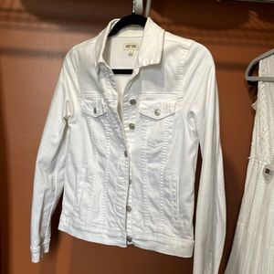 White Jean Jacket